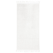 Fringed Paros 580GSM Cotton Bathroom Towels